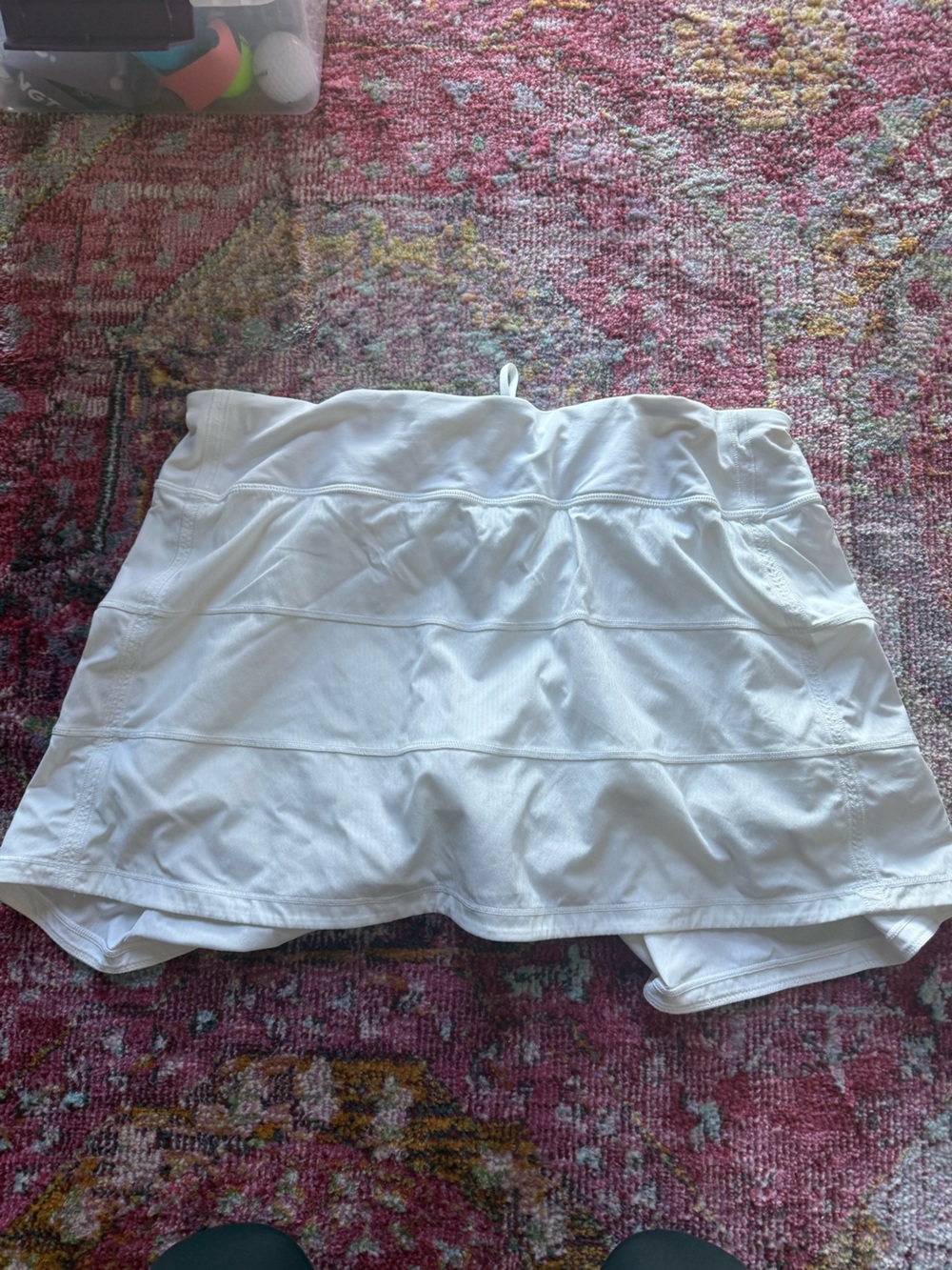 lululemon Pace Rival Skirt Tall WHT